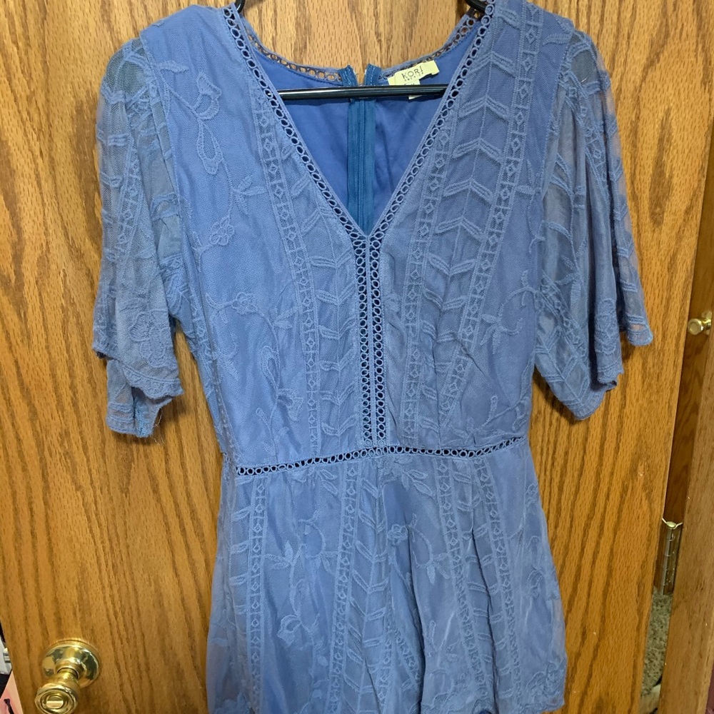 Purple Romper